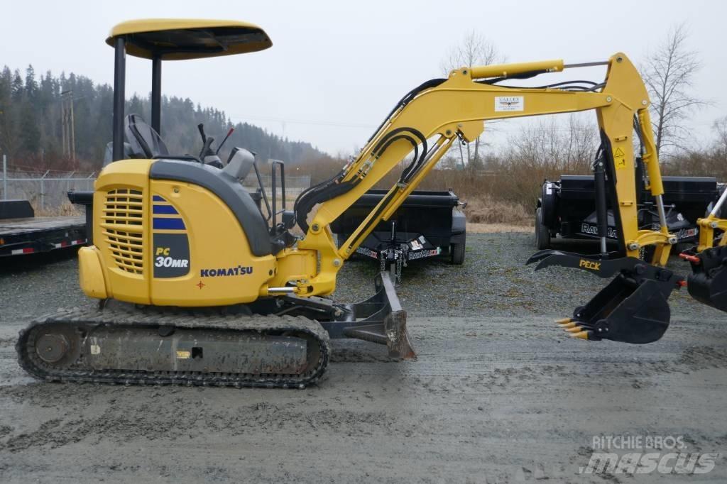 Komatsu PC30MR-5 Mini rýpadlá < 7t