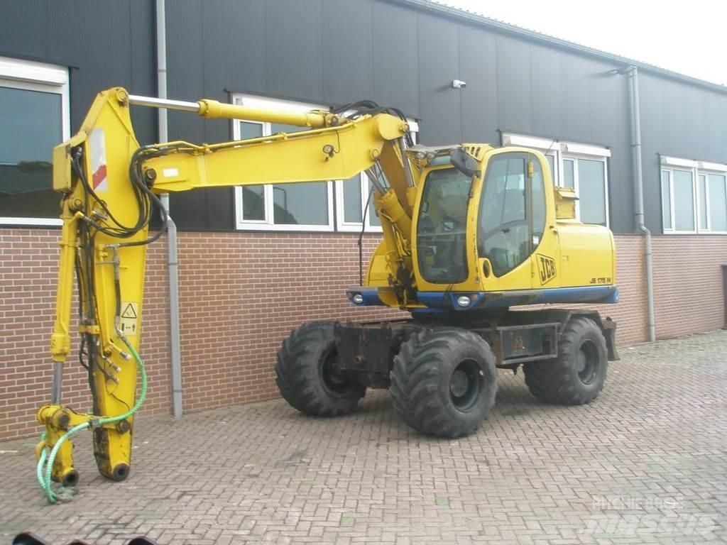 JCB JS175W Kolesové rýpadlá