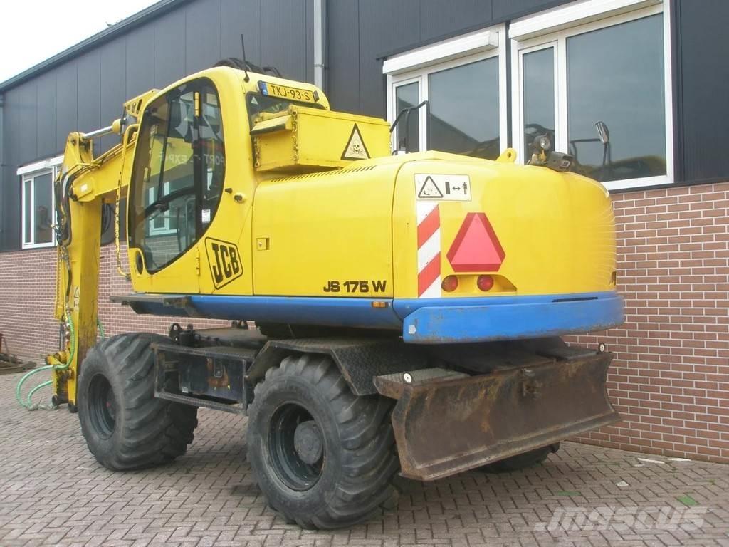 JCB JS175W Kolesové rýpadlá
