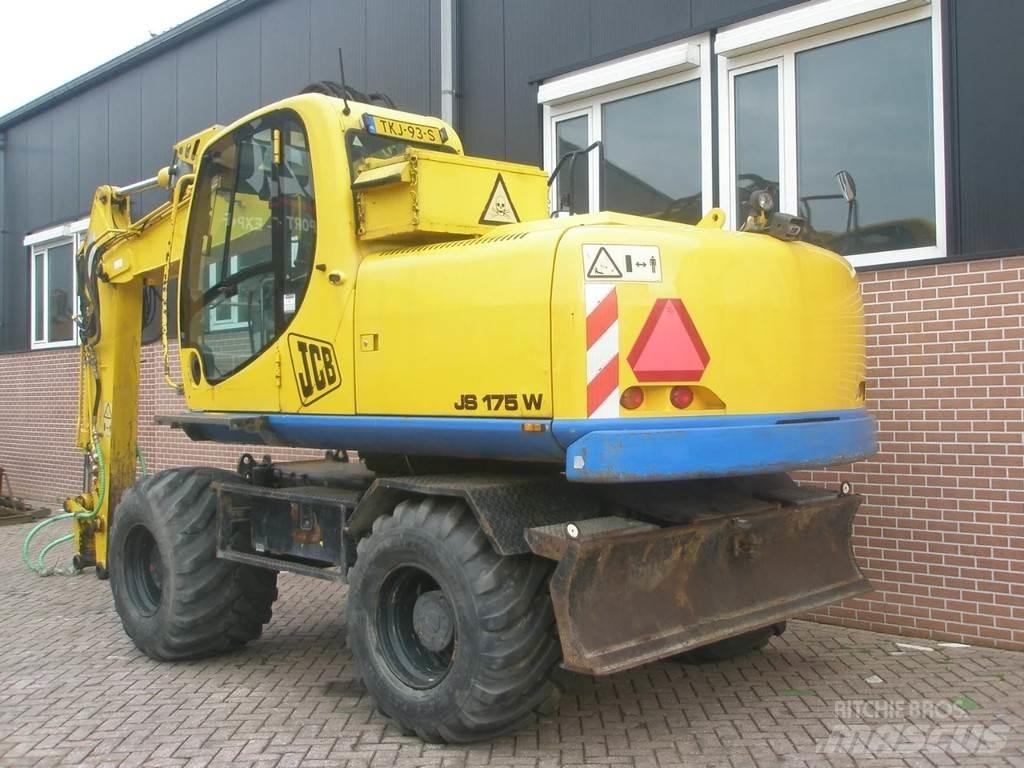 JCB JS175W Kolesové rýpadlá