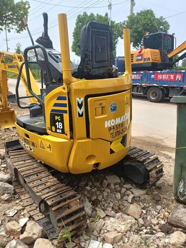 Komatsu PC 18 Pásové rýpadlá