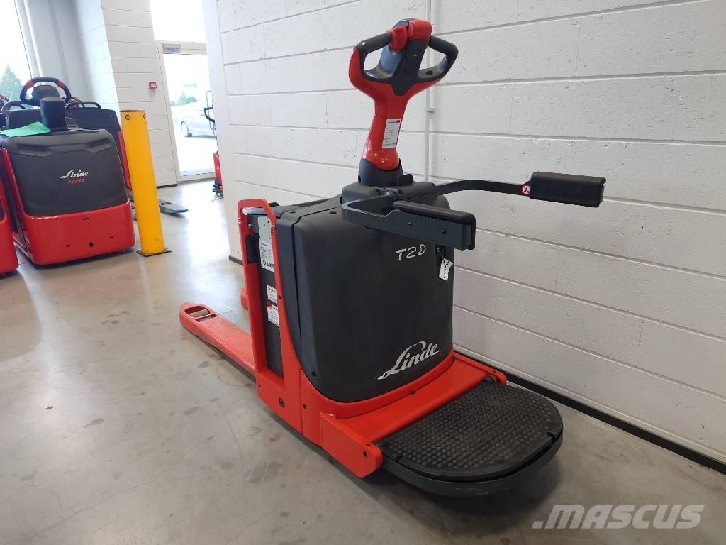 Linde T20P/1151 Nízkozdvižný vozík s plošinou