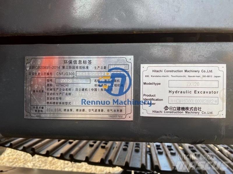 Hitachi ZX 120 Pásové rýpadlá