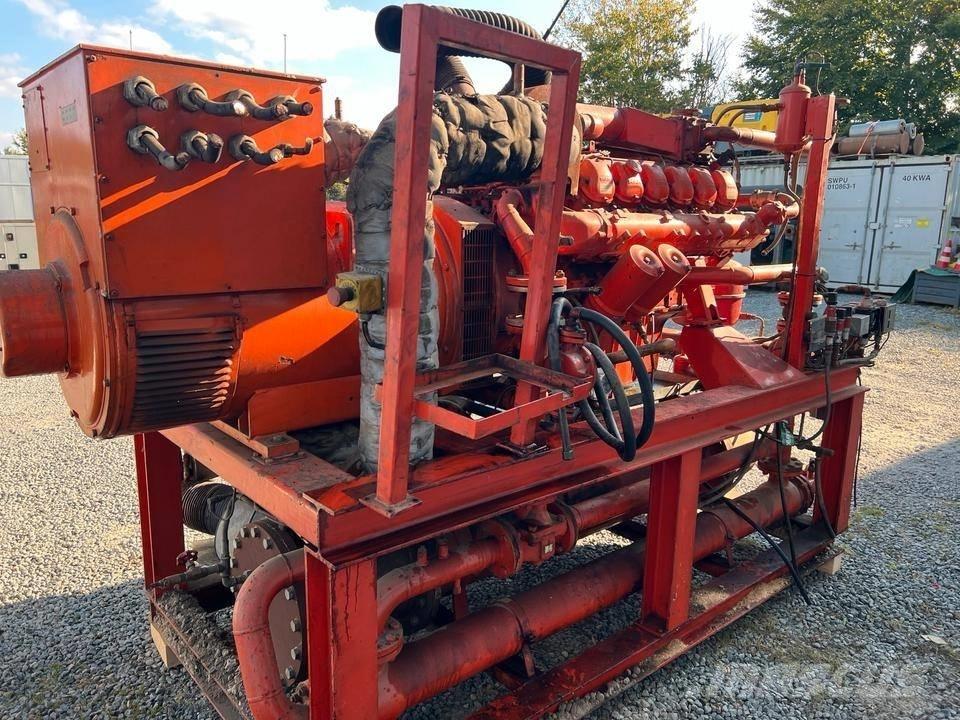 MAN BHKW 500 KVA Naftové generátory