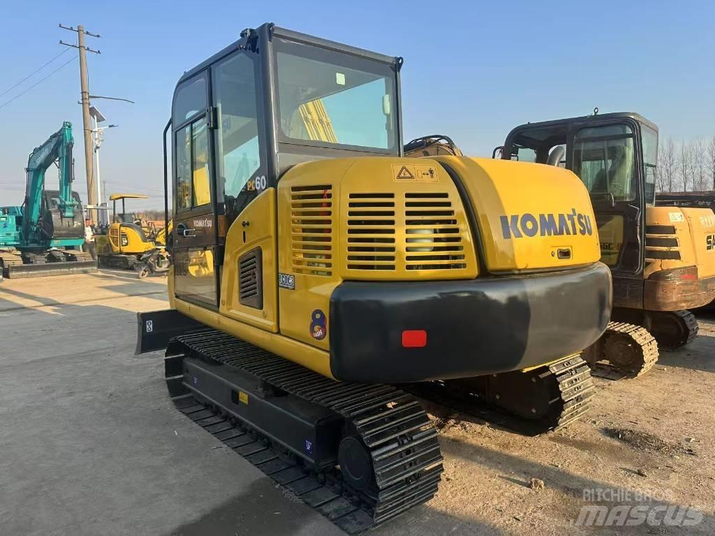 Komatsu PC 60 Pásové rýpadlá