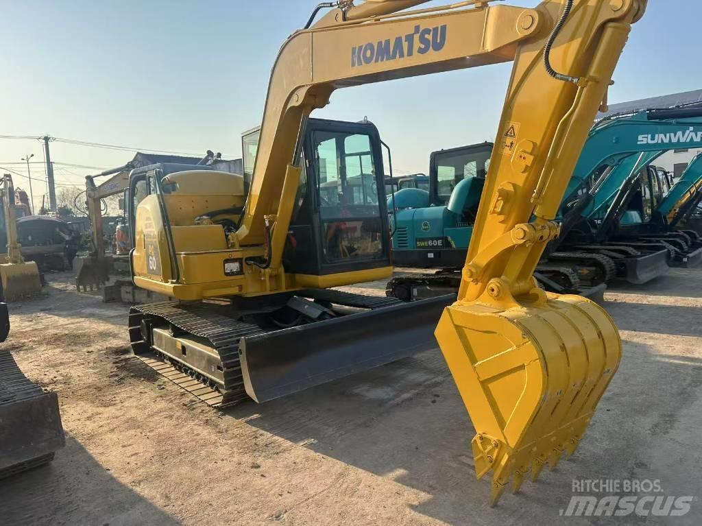Komatsu PC 60 Pásové rýpadlá