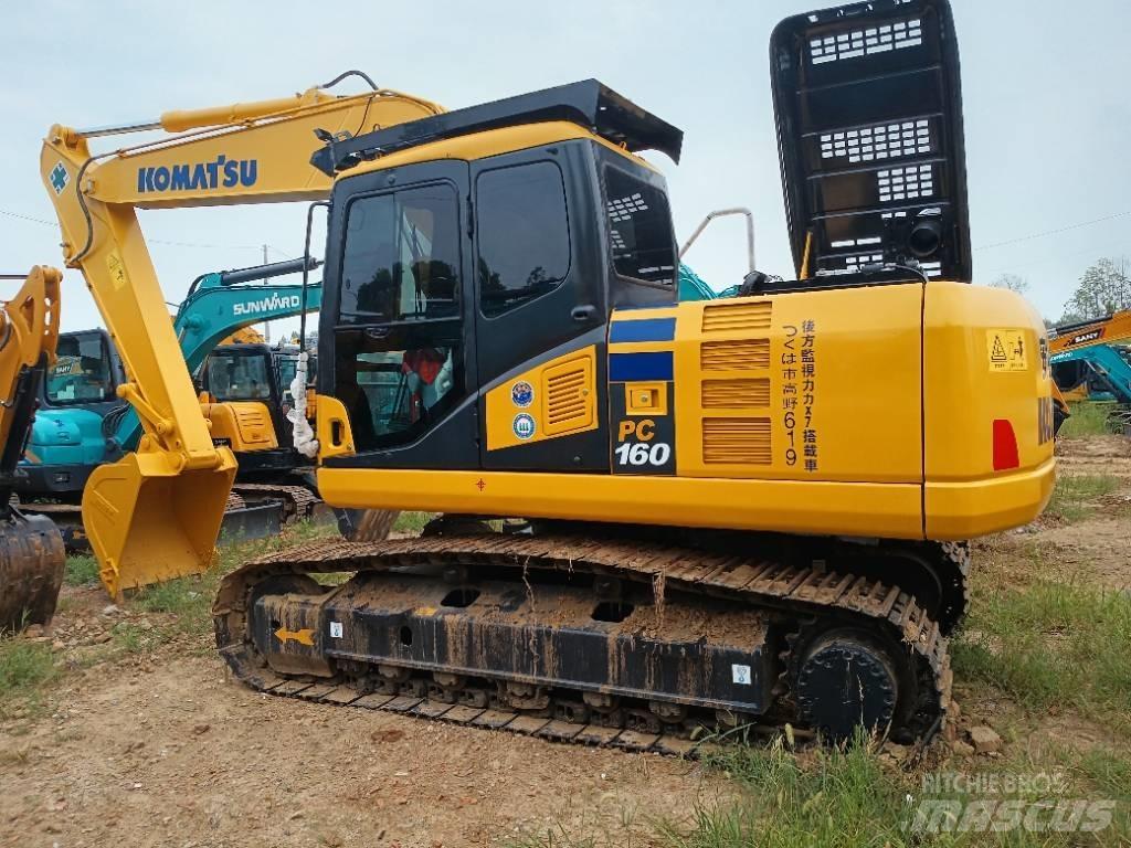 Komatsu PC 160 Pásové rýpadlá