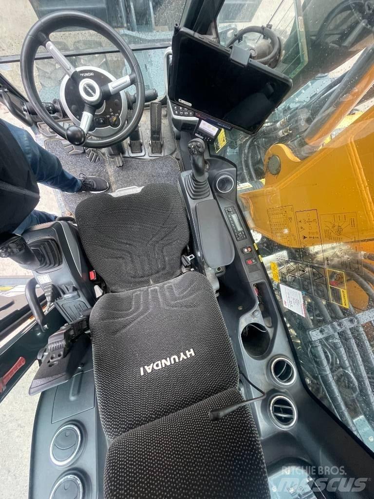 Hyundai HW160 Kolesové rýpadlá