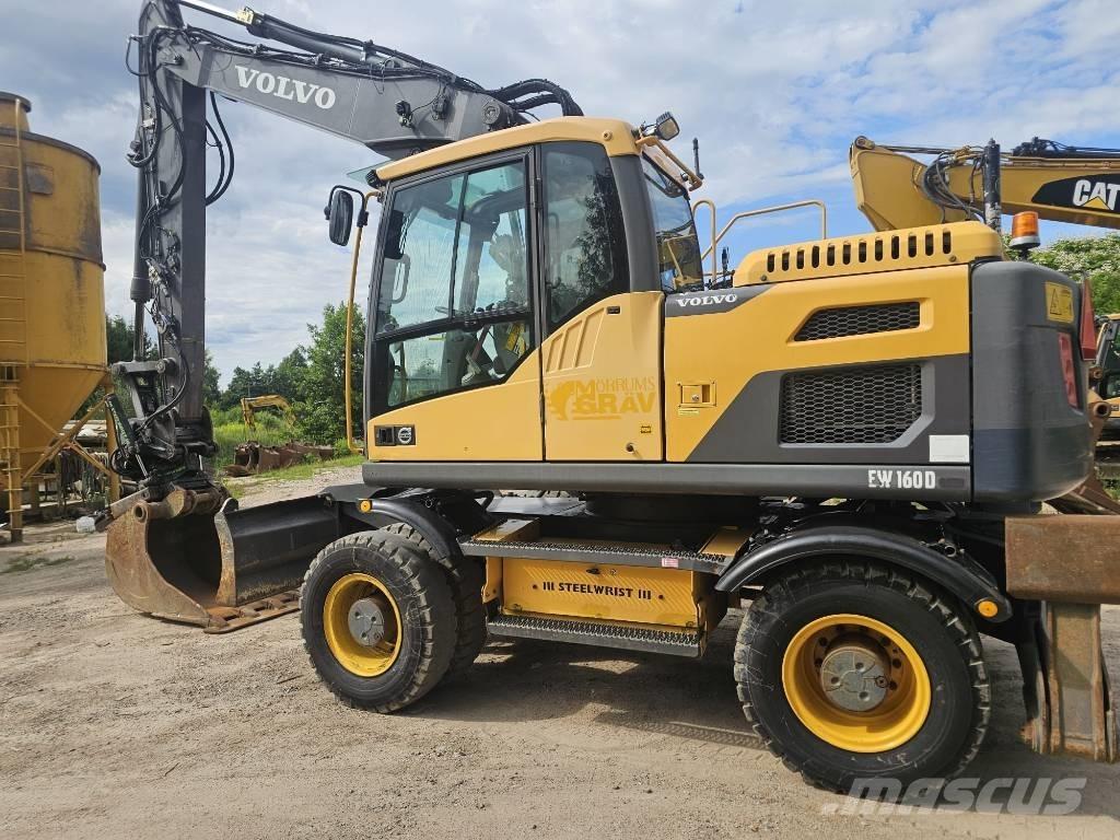 Volvo EW 160 D Kolesové rýpadlá