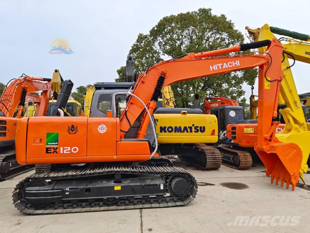 Hitachi EX 120 Pásové rýpadlá