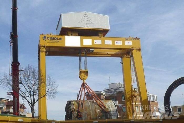  CIMOLAI RGC500Ton Mostové a portálové žeriavy