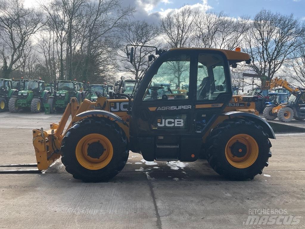 JCB 538-60 Teleskopické nakladače pre poľnohospodárstvo