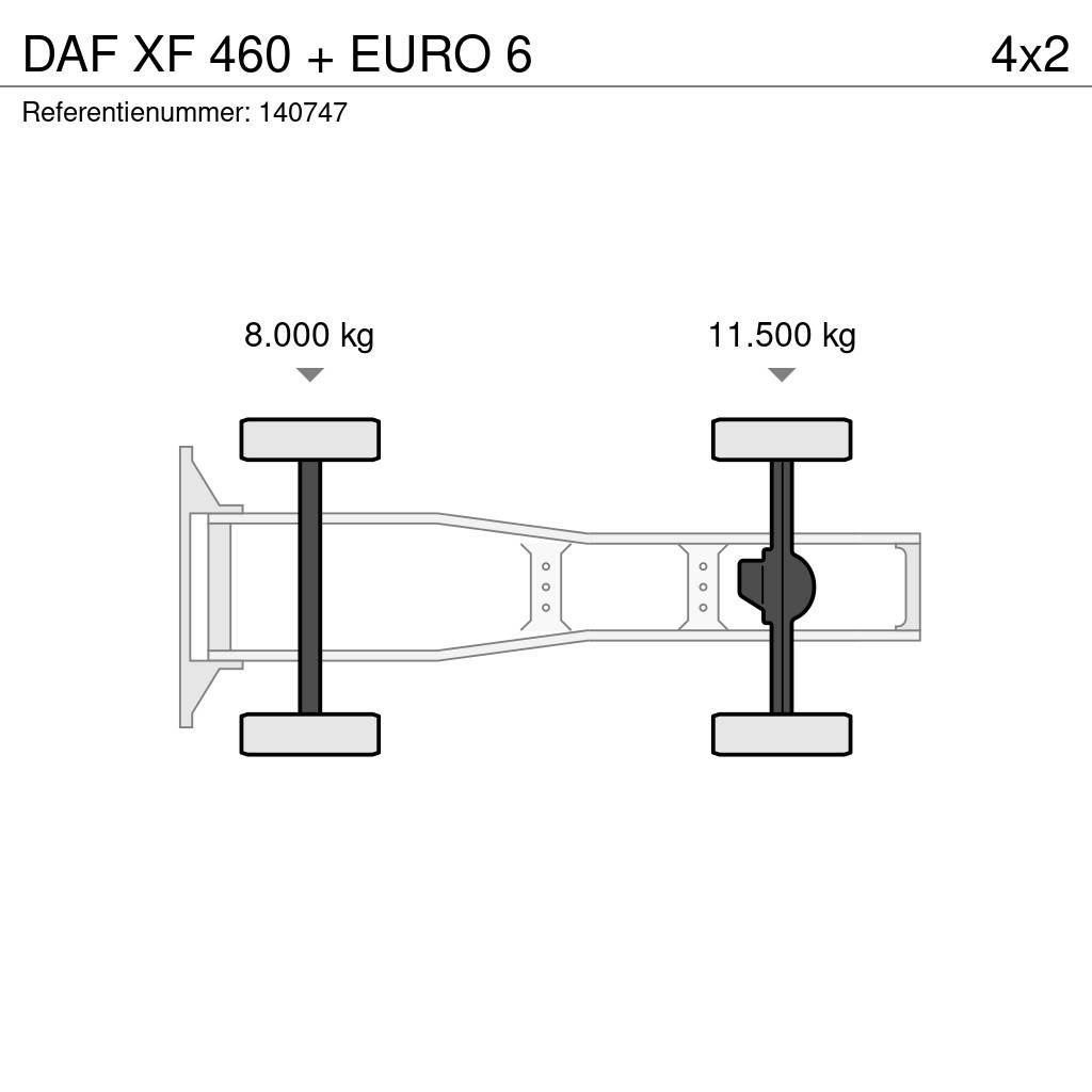 DAF XF 460 + EURO 6 Ťahače