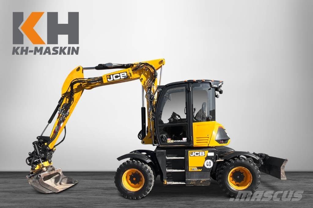 JCB 110 W Hydradig Kolesové rýpadlá