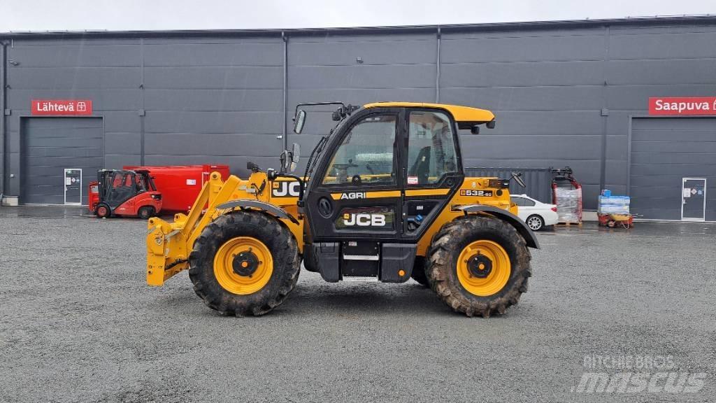 JCB 532-60 Agri Teleskopické nakladače pre poľnohospodárstvo