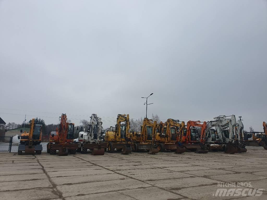 Wacker EW100 Kolesové rýpadlá