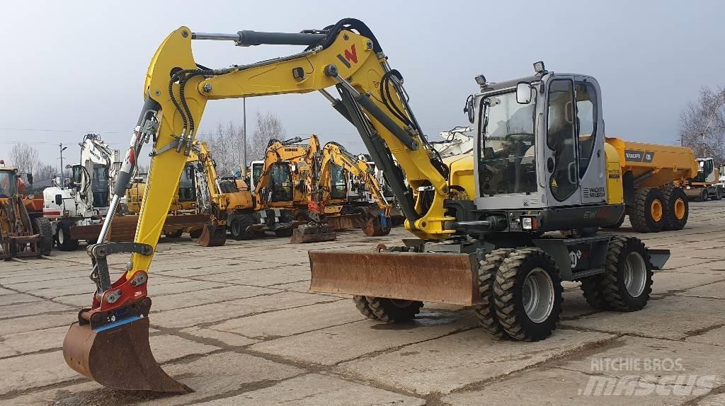 Wacker EW100 Kolesové rýpadlá