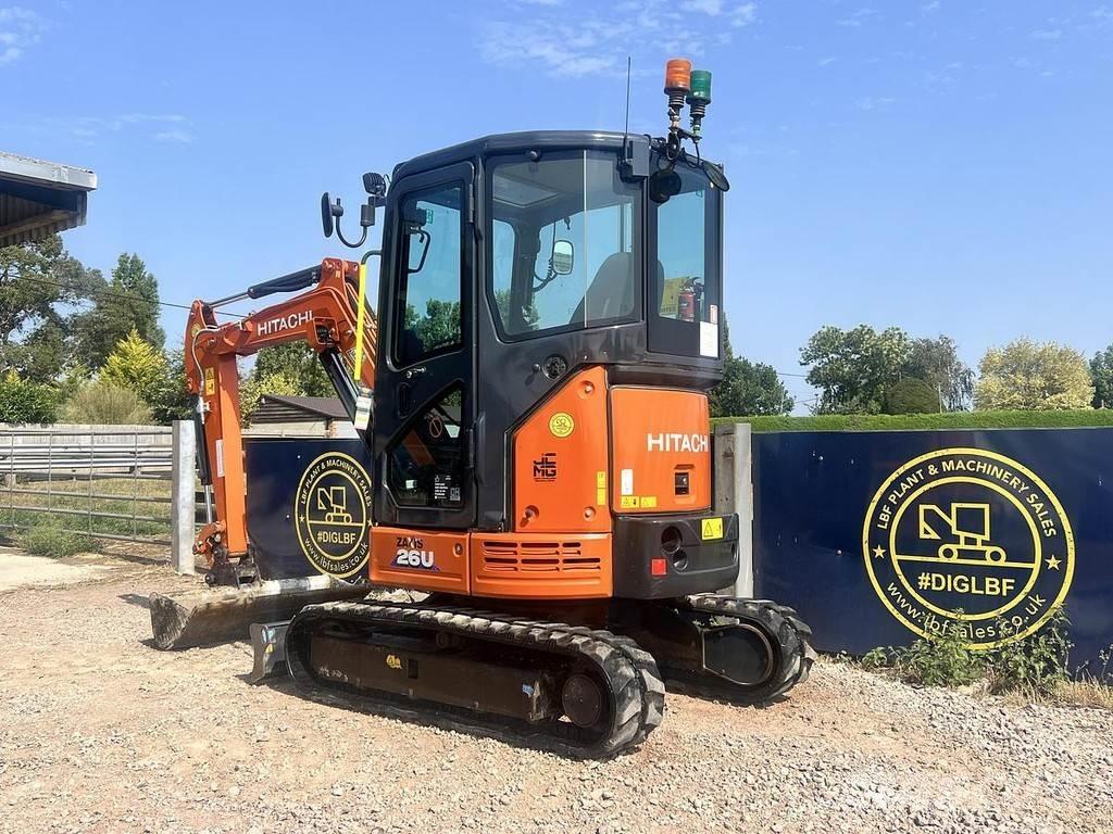 Hitachi ZX26U Špeciálne bagre