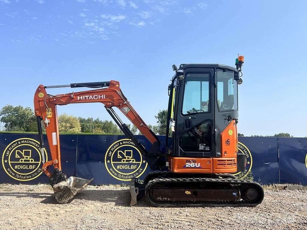 Hitachi ZX26U Špeciálne bagre