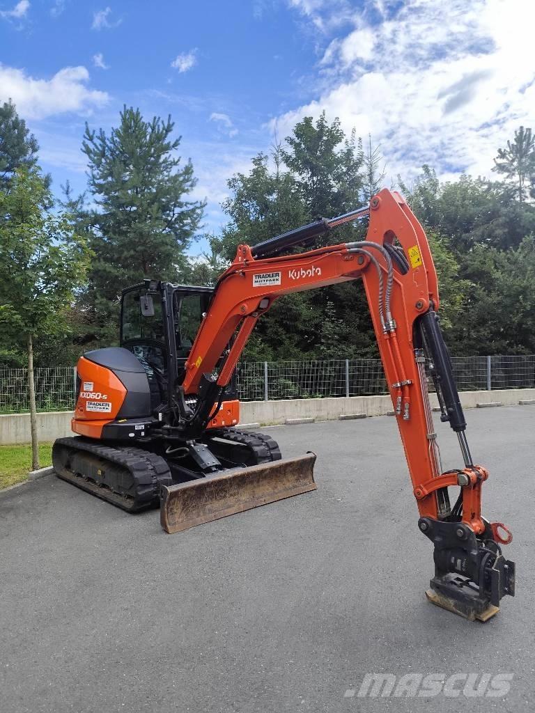 Kubota KX 060-5 Mini rýpadlá < 7t