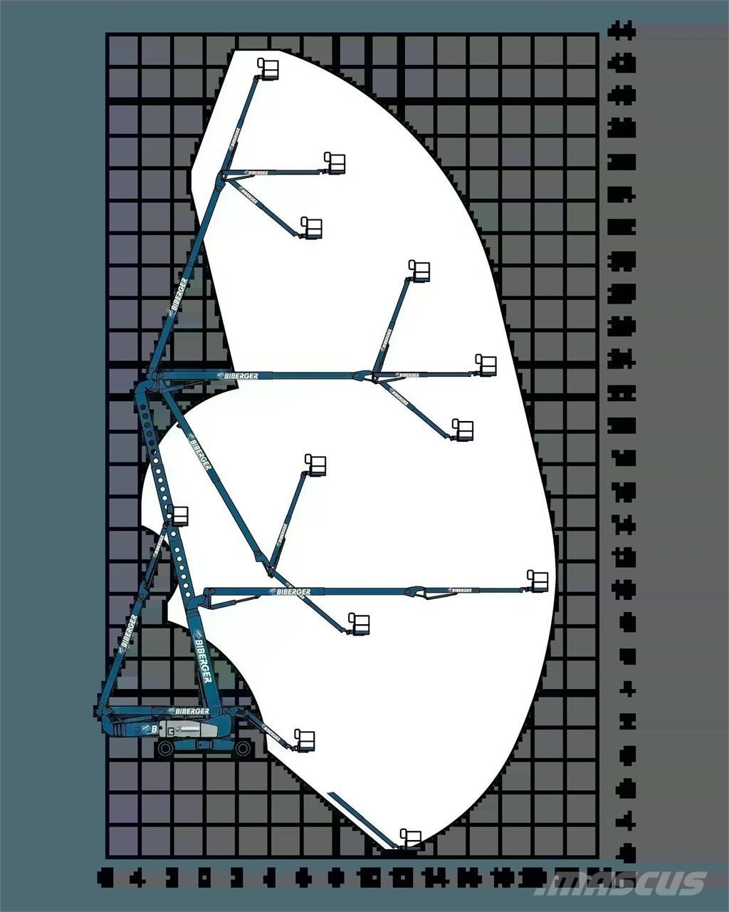 Genie ZX 135 Kĺbové plošiny