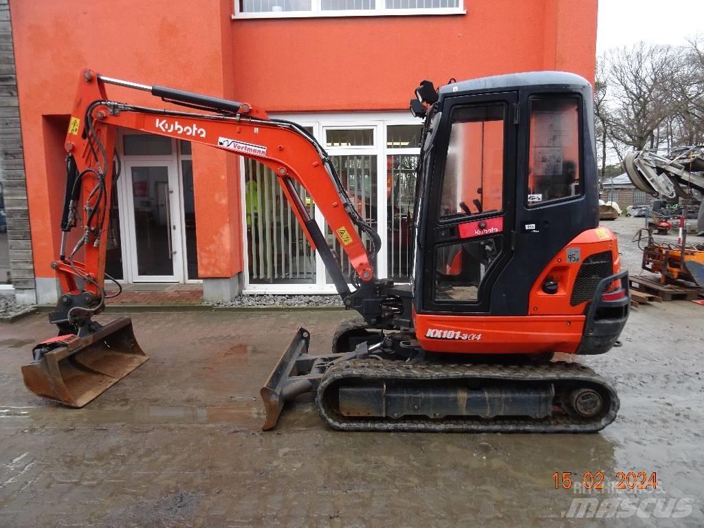 Kubota 101-3 Mini rýpadlá < 7t