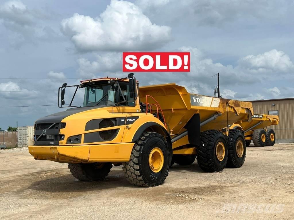 Volvo A40G Kĺbové nákladné autá
