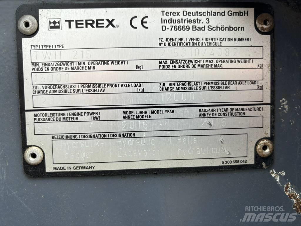 Terex TWH215 Triediace zariadenie