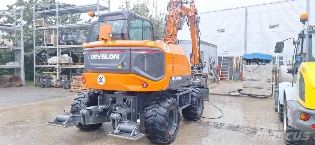 Doosan DX 100 W-7 Kolesové rýpadlá