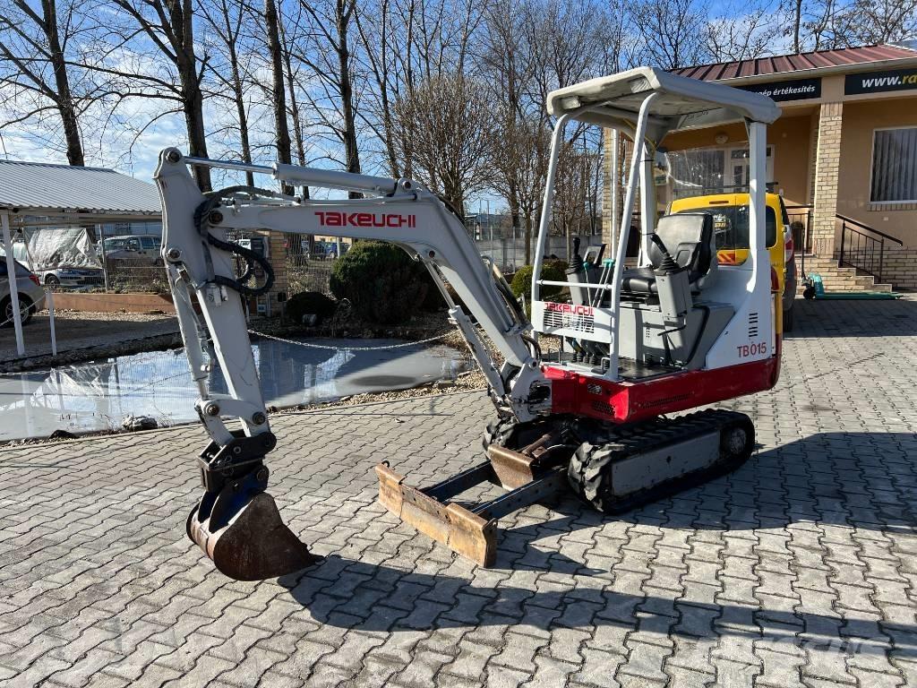 Takeuchi TB015 Mini rýpadlá < 7t