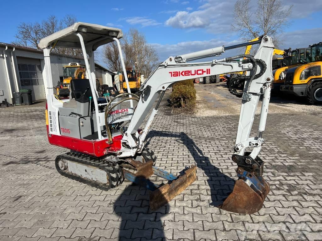 Takeuchi TB015 Mini rýpadlá < 7t
