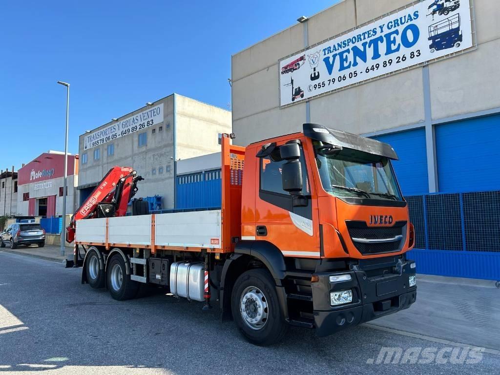 Iveco Stralis 420 Autožeriavy, hydraulické ruky