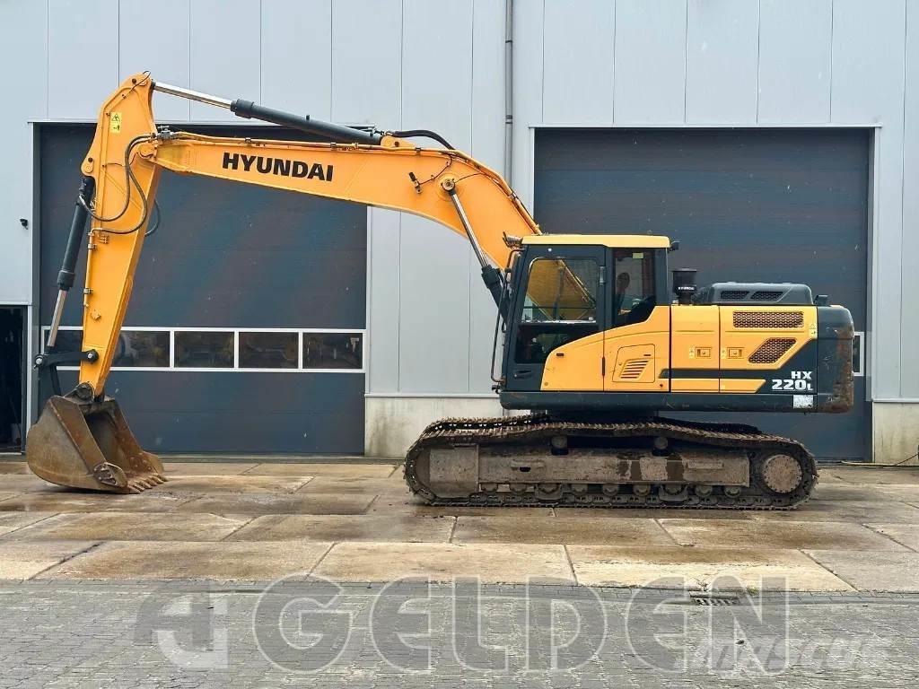 Hyundai HX220L Pásové rýpadlá