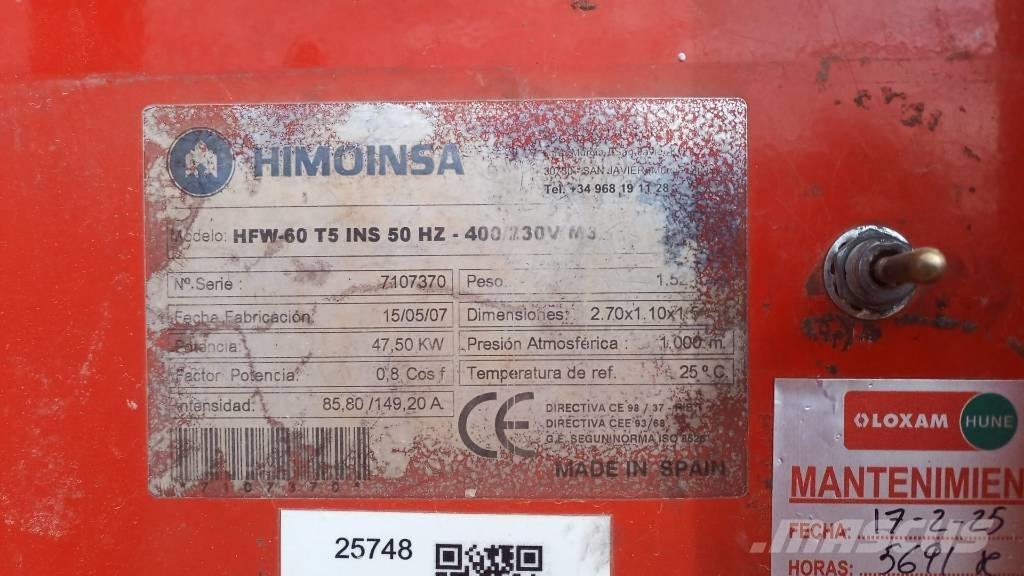 Himoinsa HFW 60 Naftové generátory