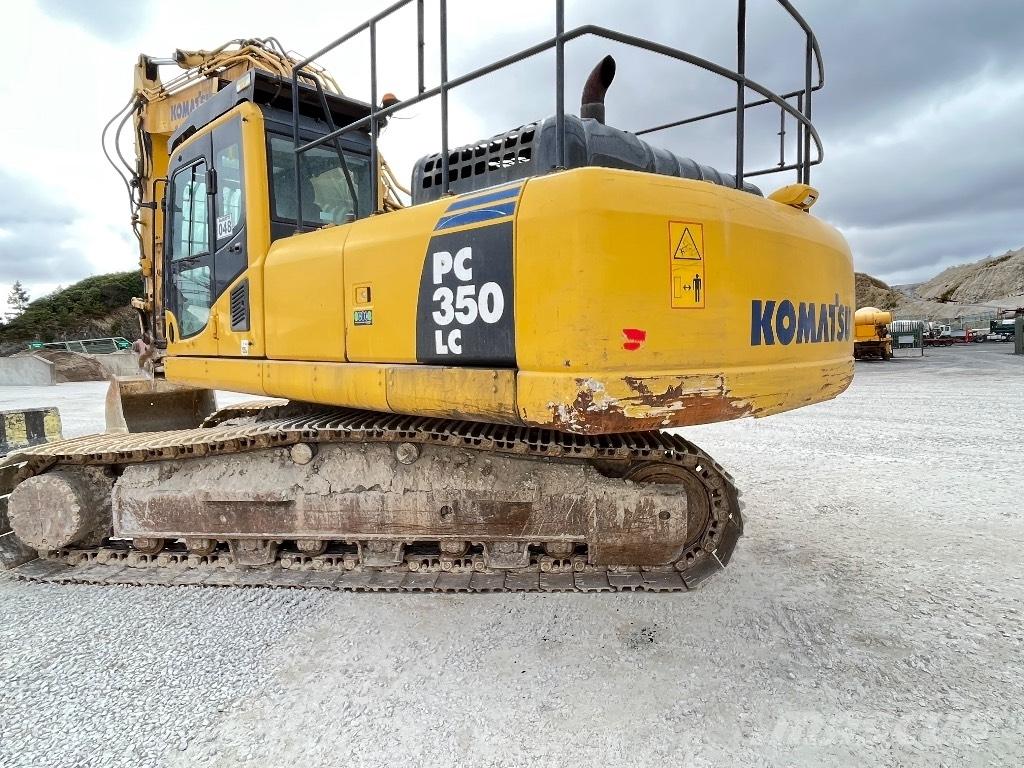 Komatsu PC 350 LC Pásové rýpadlá