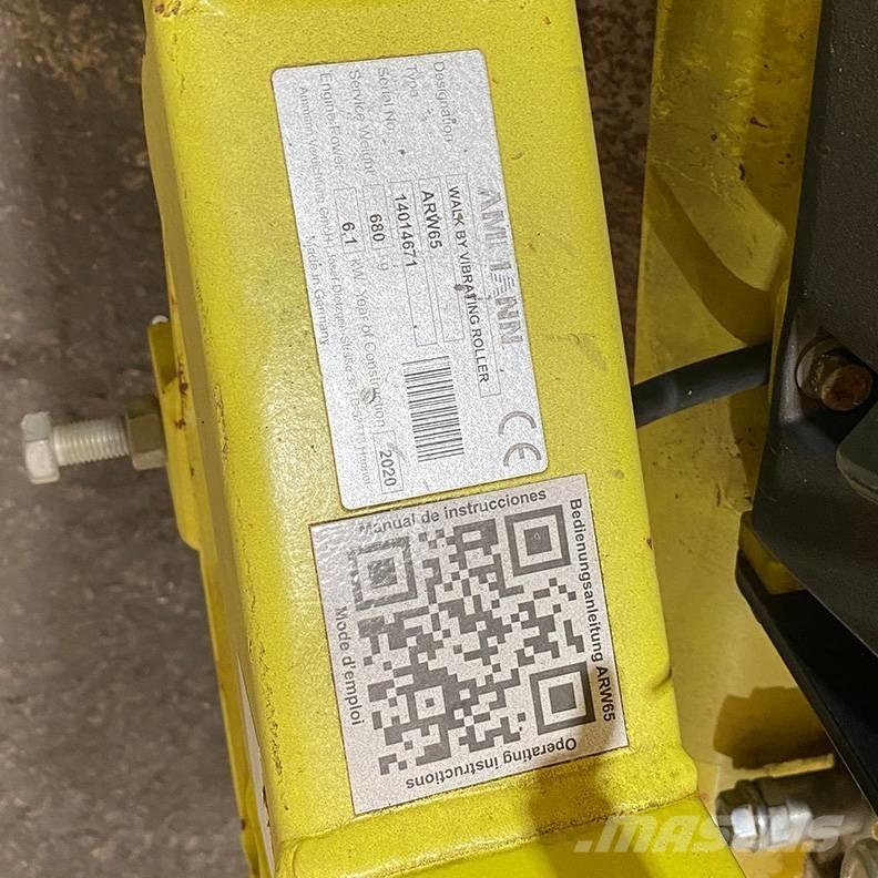 Ammann ARW 65 Ďalšie valce