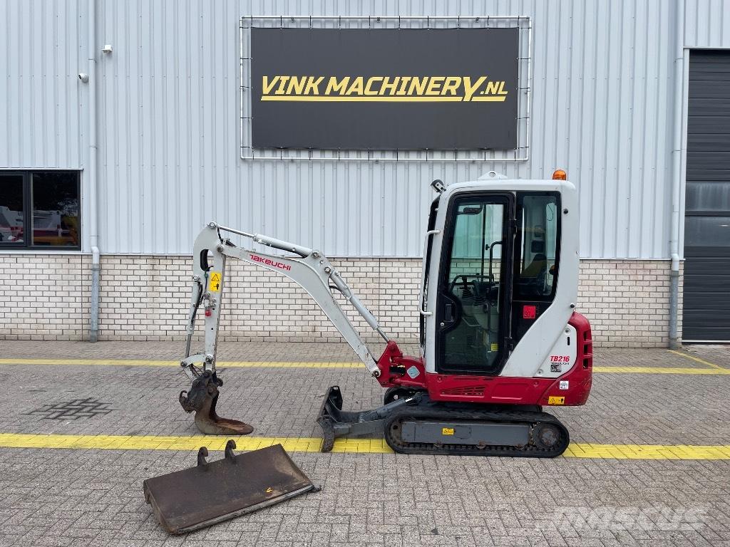 Takeuchi TB 216 Mini rýpadlá < 7t