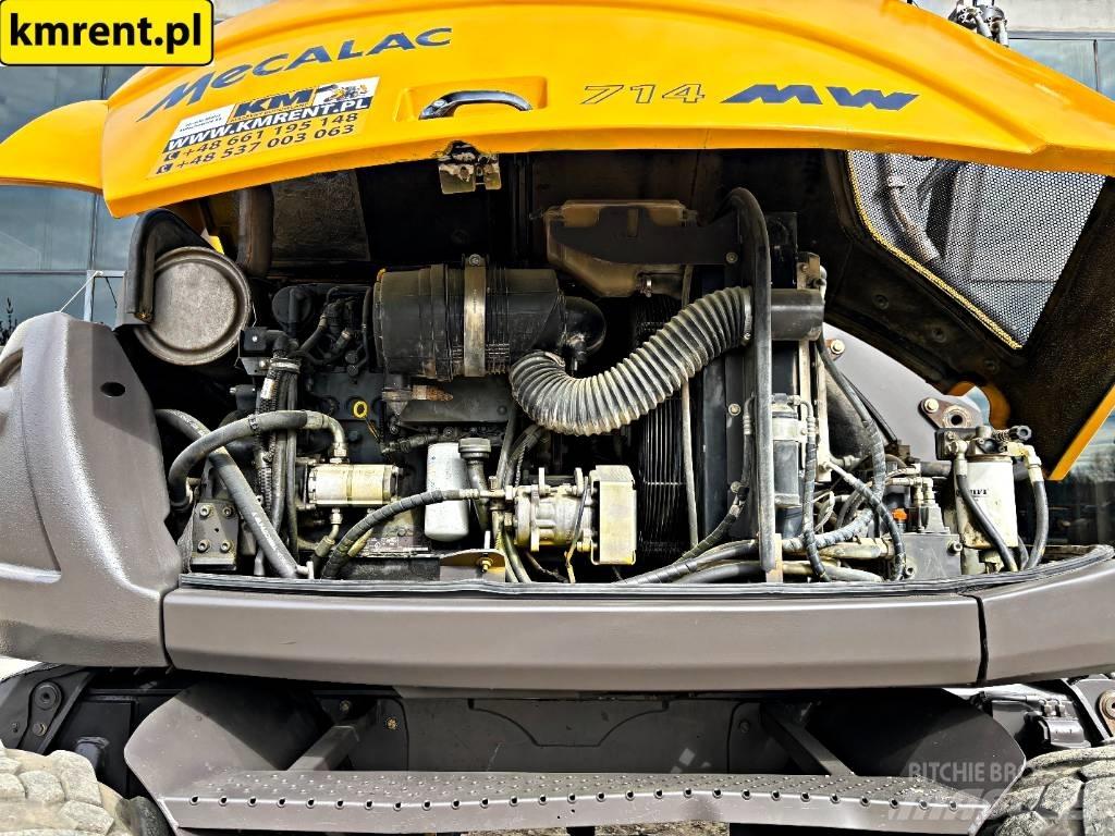 Mecalac 714 MW Kolesové rýpadlá