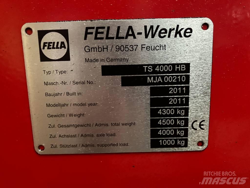 Fella Rotorrive-4 Obracače a zhrabovače sena