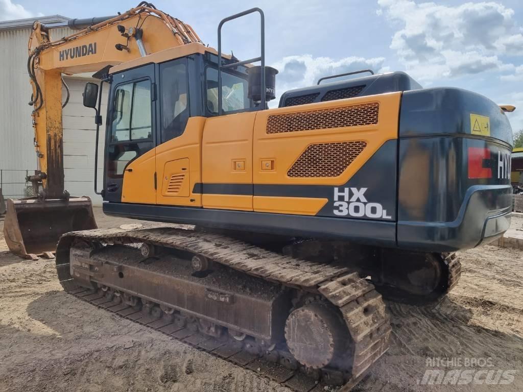 Hyundai HX 300 LC Pásové rýpadlá