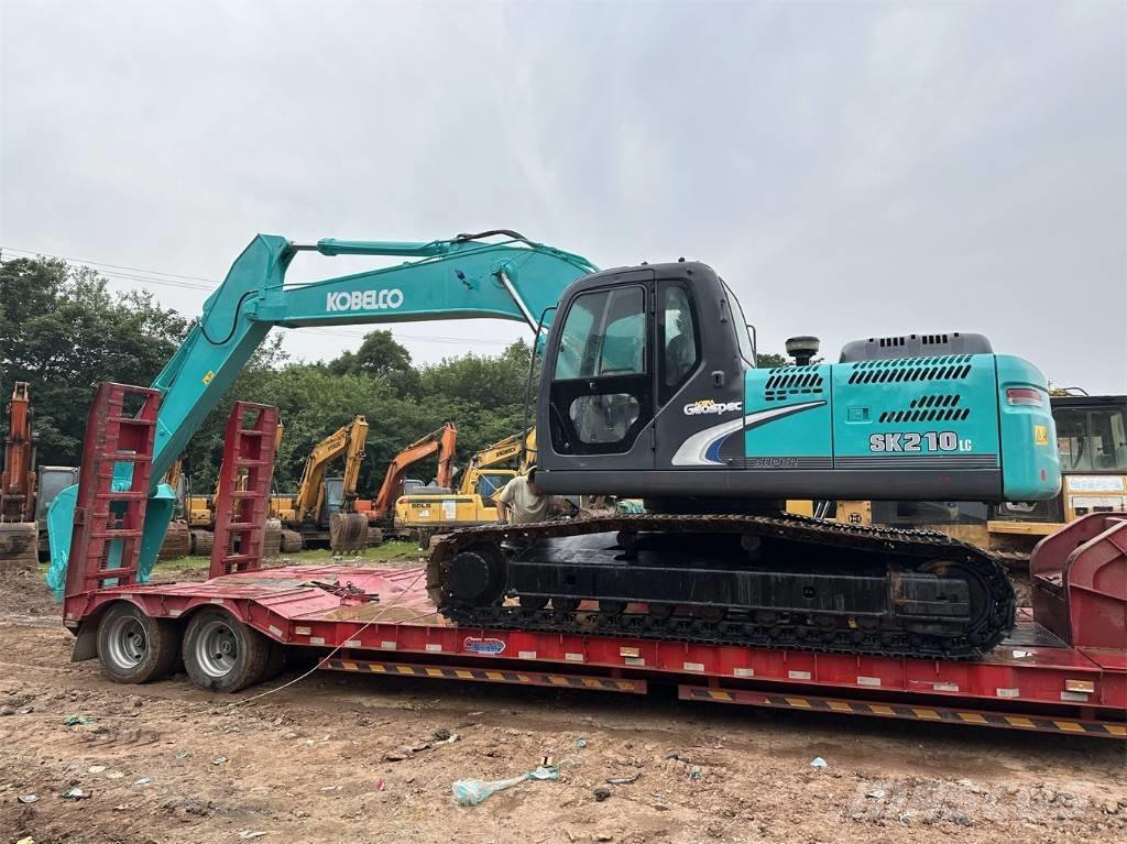 Kobelco SK 210 LC Pásové rýpadlá