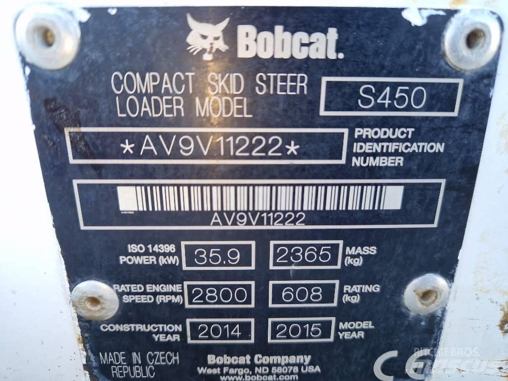 Bobcat S 450 Šmykom riadené nakladače
