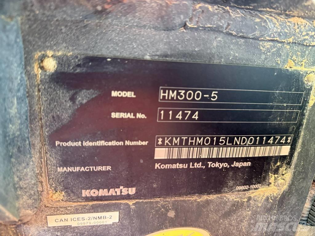 Komatsu HM300-5 Kĺbové nákladné autá