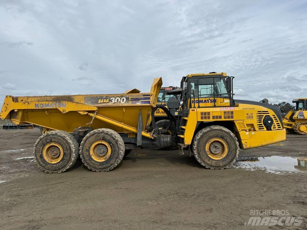 Komatsu HM300-5 Kĺbové nákladné autá