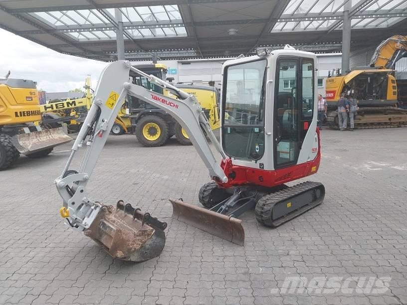 Takeuchi TB 216 A Mini rýpadlá < 7t