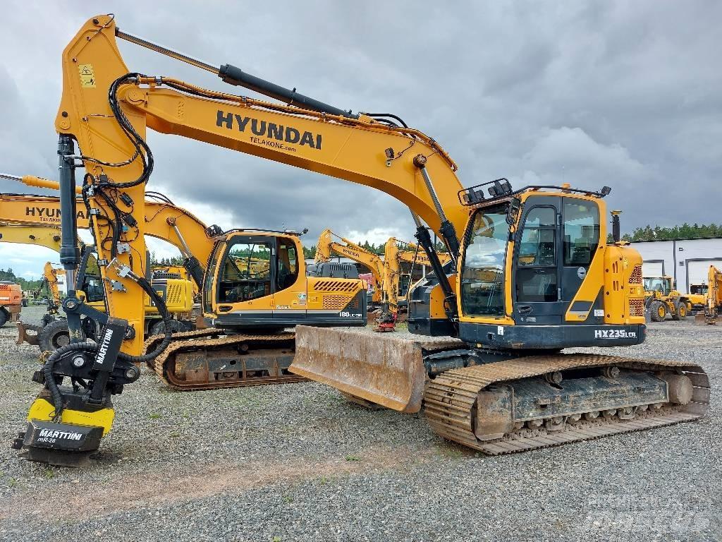Hyundai HX 235 LCRD Pásové rýpadlá