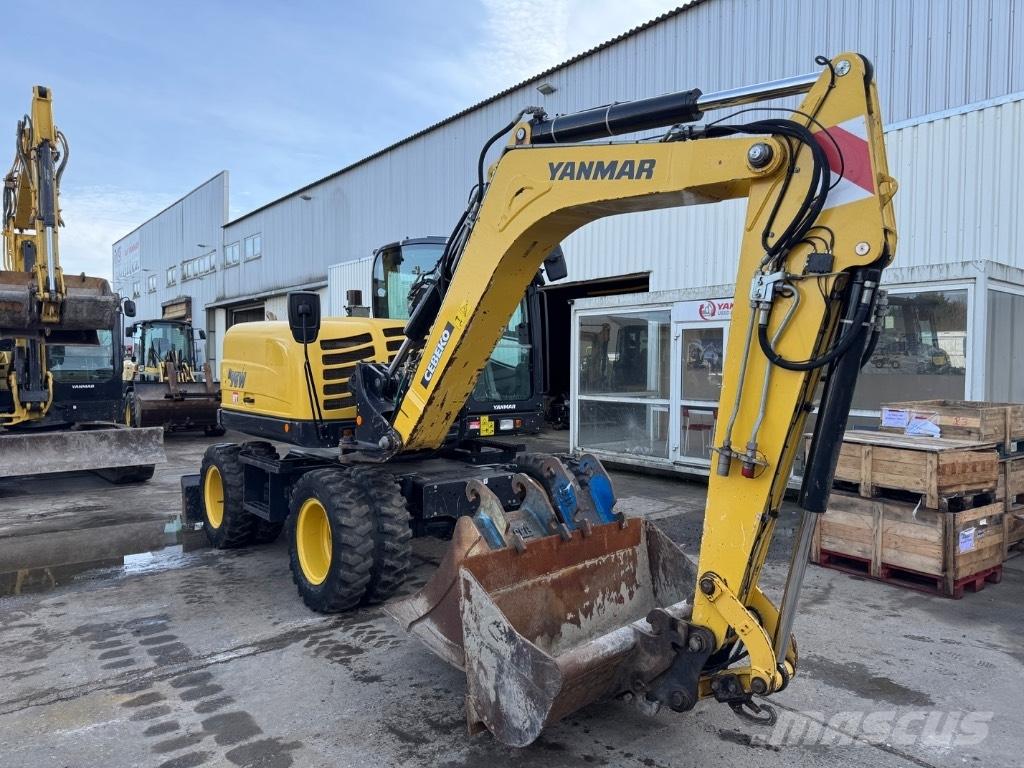 Yanmar B95W (40810) Kolesové rýpadlá