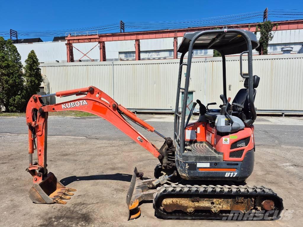 Kubota U 17 Mini rýpadlá < 7t