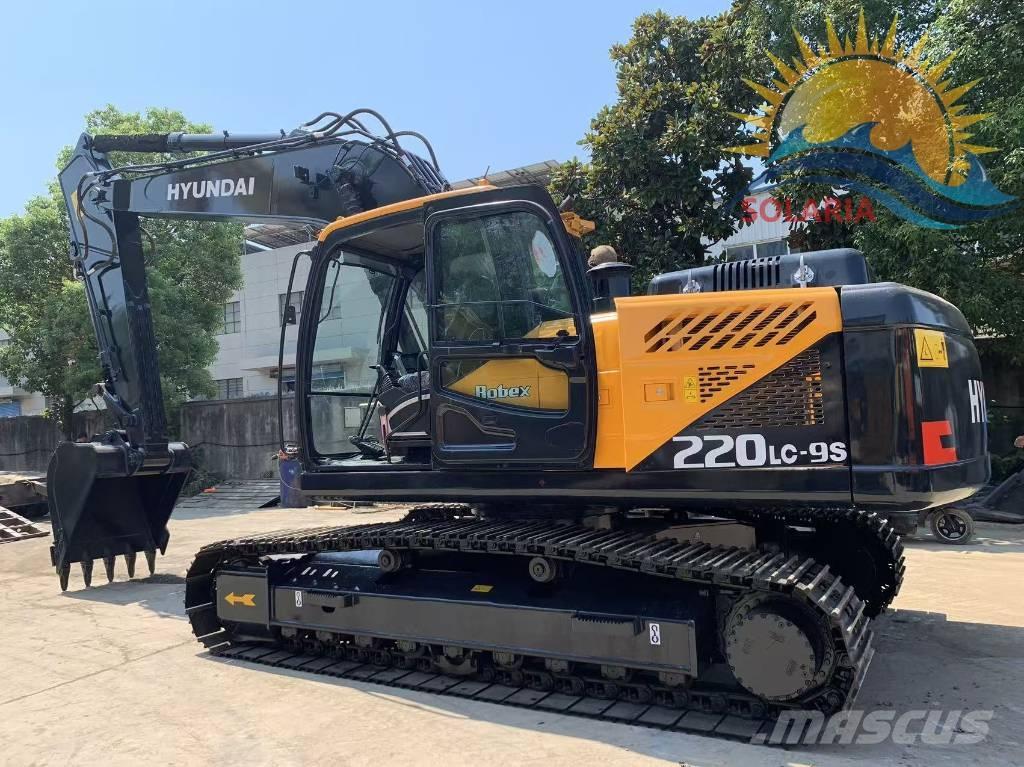 Hyundai R220LC-9S Pásové rýpadlá