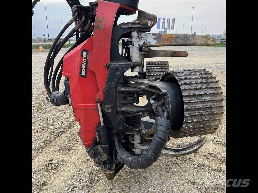 Komatsu 370.2 Žatevné hlavy
